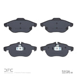 Dynamic Friction 2003-2011 Cadillac BLS (Mexico) Front Euro 5000 Ceramic Brake Pads by Dynamic Friction Company 1600-0972-00
