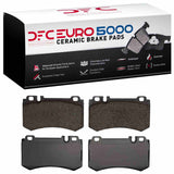 Dynamic Friction 2003-2013 Mercedes-Benz CL55 AMG Rear Euro 5000 Ceramic Brake Pads by Dynamic Friction Company 1600-0984-00