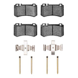 Dynamic Friction 2007-2013 Mercedes-Benz S600 Rear Euro 5000 Ceramic Brake Pads and Hardware Kit by Dynamic Friction Company 1600-0984-02
