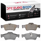 Dynamic Friction 2002-2018 Mercedes-Benz S430 Rear Euro 5000 Ceramic Brake Pads by Dynamic Friction Company 1600-0986-00
