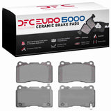 Dynamic Friction 2003-2025 Acura Integra Rear/Front Euro 5000 Ceramic Brake Pads by Dynamic Friction Company 1600-1001-00