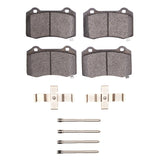 Dynamic Friction 2010-2016 Hyundai Genesis Coupe Rear Euro 5000 Ceramic Brake Pads and Hardware Kit by Dynamic Friction Company 1600-1053-02