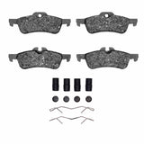 Dynamic Friction 2002-2008 MINI Cooper (Excl Clubman) Rear Euro 5000 Ceramic Brake Pads and Hardware Kit by Dynamic Friction Company 1600-1060-01