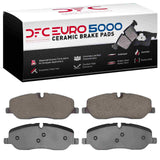Dynamic Friction 2005-2009 Land Rover LR3 Front Euro 5000 Ceramic Brake Pads by Dynamic Friction Company 1600-1098-00