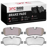 Dynamic Friction 2005-2016 Land Rover LR4 Rear Euro 5000 Ceramic Brake Pads by Dynamic Friction Company 1600-1099-00