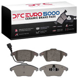 Dynamic Friction 2005-2018 Audi A3 Front Euro 5000 Ceramic Brake Pads by Dynamic Friction Company 1600-1107-00