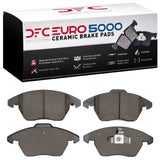 Dynamic Friction 2005-2019 Volkswagen Jetta Sedan Front Euro 5000 Ceramic Brake Pads by Dynamic Friction Company 1600-1107-20