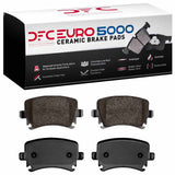 Dynamic Friction 2000-2021 Audi TT Quattro RS Rear Euro 5000 Ceramic Brake Pads by Dynamic Friction Company 1600-1108-00