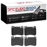 Dynamic Friction 2005-2011 Mercedes-Benz C350 Front Euro 5000 Ceramic Brake Pads by Dynamic Friction Company 1600-1121-00