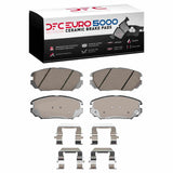 Dynamic Friction 2010-2020 Buick Allure Front Euro 5000 Ceramic Brake Pads and Hardware Kit by Dynamic Friction Company 1600-1125-02
