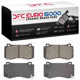 Dynamic Friction 2005-2023 Chrysler 300 Front Euro 5000 Ceramic Brake Pads by Dynamic Friction Company 1600-1149-00