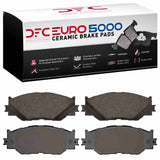 Dynamic Friction 2006-2015 Lexus IS250 Front Euro 5000 Ceramic Brake Pads by Dynamic Friction Company 1600-1178-00