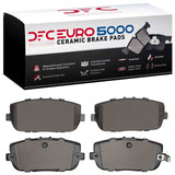 Dynamic Friction 2006-2025 Mazda MX-5 Miata Rear Euro 5000 Ceramic Brake Pads by Dynamic Friction Company 1600-1180-00