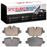Dynamic Friction 2005-2016 BMW 120i (Mexico) Rear Euro 5000 Ceramic Brake Pads by Dynamic Friction Company 1600-1226-00