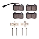 Dynamic Friction 2014-2022 Maserati Quattroporte Rear EURO 5000 Ceramic Brake Pads and Hardware Kit by Dynamic Friction Company 1600-1270-01