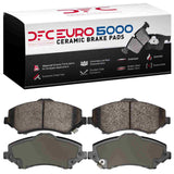 Dynamic Friction 2007-2018 Chrysler Town & Country Front Euro 5000 Ceramic Brake Pads by Dynamic Friction Company 1600-1273-00