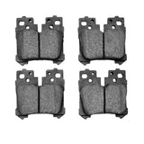 Dynamic Friction 2007-2025 Lexus LS500 Rear Euro 5000 Ceramic Brake Pads by Dynamic Friction Company 1600-1283-00