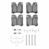 Dynamic Friction 2007-2025 Lexus LS500h Rear Euro 5000 Ceramic Brake Pads and Hardware Kit by Dynamic Friction Company 1600-1283-01