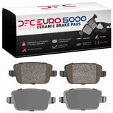 Dynamic Friction 2007-2012 Ford Focus RS (Mexico) Rear Euro 5000 Ceramic Brake Pads by Dynamic Friction Company 1600-1314-00