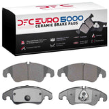 Dynamic Friction 2009-2017 Audi Q5 (Mexico) Front Euro 5000 Ceramic Brake Pads by Dynamic Friction Company 1600-1322-10