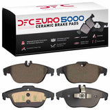 Dynamic Friction 2008-2017 Mercedes-Benz E550 Rear Euro 5000 Ceramic Brake Pads by Dynamic Friction Company 1600-1341-00