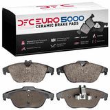 Dynamic Friction 2009-2015 Mercedes-Benz GLK250 Rear Euro 5000 Ceramic Brake Pads by Dynamic Friction Company 1600-1341-10