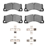 Dynamic Friction 2008-2025 Audi e-Tron GT Front Euro 5000 Ceramic Brake Pads and Hardware Kit by Dynamic Friction Company 1600-1349-01