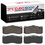 Dynamic Friction 2006-2013 BMW 135is Front Euro 5000 Ceramic Brake Pads by Dynamic Friction Company 1600-1371-00