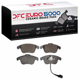 Dynamic Friction 2009-2024 Audi Q3 (Mexico) Front Euro 5000 Ceramic Brake Pads by Dynamic Friction Company 1600-1375-00