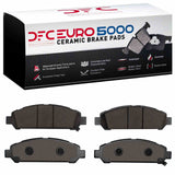 Dynamic Friction 2009-2015 Toyota Venza Front Euro 5000 Ceramic Brake Pads by Dynamic Friction Company 1600-1401-00
