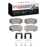 Dynamic Friction 2010-2017 Chevrolet Camaro Front Euro 5000 Ceramic Brake Pads and Hardware Kit by Dynamic Friction Company 1600-1404-01