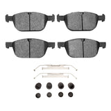 Dynamic Friction 2003-2016 Volvo XC90/XC60 Front Euro 5000 Ceramic Brake Pads and Hardware Kit by Dynamic Friction Company 1600-1412-01