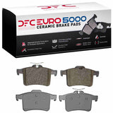 Dynamic Friction 2010-2019 Jaguar XJR575 Rear Euro 5000 Ceramic Brake Pads by Dynamic Friction Company 1600-1449-00