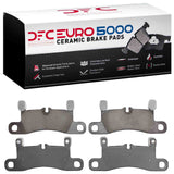Dynamic Friction 2011-2018 Porsche Cayenne Rear Euro 5000 Ceramic Brake Pads by Dynamic Friction Company 1600-1453-00