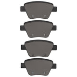 Dynamic Friction 2005-2018 Audi A3 Quattro Rear Euro 5000 Ceramic Brake Pads by Dynamic Friction Company 1600-1456-00