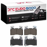 Dynamic Friction 2012-2024 Cadillac ELR Front Euro 5000 Ceramic Brake Pads by Dynamic Friction Company 1600-1474-10