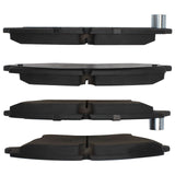 Dynamic Friction 2010-2017 Land Rover LR4 Front Euro 5000 Ceramic Brake Pads by Dynamic Friction Company 1600-1479-00