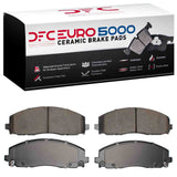 Dynamic Friction 2012-2025 Chrysler Town & Country Front Euro 5000 Ceramic Brake Pads by Dynamic Friction Company 1600-1589-00