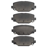 Dynamic Friction 2012-2020 Chrysler Town & Country Rear Euro 5000 Ceramic Brake Pads by Dynamic Friction Company 1600-1596-00