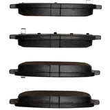 Dynamic Friction 2012-2020 Chrysler Town & Country Rear Euro 5000 Ceramic Brake Pads by Dynamic Friction Company 1600-1596-00