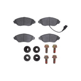 Dynamic Friction 2012-2024 Audi A3 Quattro Front Euro 5000 Ceramic Brake Pads and Hardware Kit by Dynamic Friction Company 1600-1633-01