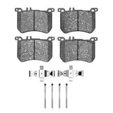 Dynamic Friction 2013-2020 Mercedes-Benz SL400 Front Euro 5000 Ceramic Brake Pads and Hardware Kit by Dynamic Friction Company 1600-1670-01