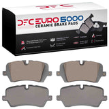Dynamic Friction 2013-2025 Land Rover Range Rover Sport Rear Euro 5000 Ceramic Brake Pads by Dynamic Friction Company 1600-1692-00