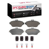 Dynamic Friction 2012-2020 Infiniti QX30 Front Euro 5000 Ceramic Brake Pads and Hardware Kit by Dynamic Friction Company 1600-1694-01