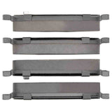 Dynamic Friction 2009-2016 Chrysler Town & Country Rear Euro 5000 Ceramic Brake Pads by Dynamic Friction Company 1600-1719-00