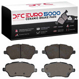 Dynamic Friction 2014-2023 Ford Fiesta (USA/Canada) Front Euro 5000 Ceramic Brake Pads by Dynamic Friction Company 1600-1730-00