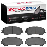 Dynamic Friction 2014-2023 Nissan Qashqai (Canada) Front Euro 5000 Ceramic Brake Pads by Dynamic Friction Company 1600-1737-00