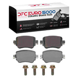 Dynamic Friction 2015-2022 Audi Q3 Rear Euro 5000 Ceramic Brake Pads and Hardware Kit by Dynamic Friction Company 1600-1779-01