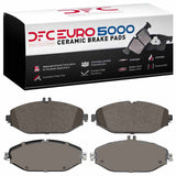 Dynamic Friction 2015-2023 Mercedes-Benz E250 Front Euro 5000 Ceramic Brake Pads by Dynamic Friction Company 1600-1794-00
