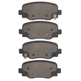 Dynamic Friction 2015-2025 Alfa Romeo Tonale Rear Euro 5000 Ceramic Brake Pads by Dynamic Friction Company 1600-1809-00